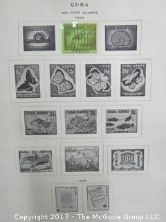 (#2157) Collection of foreign stamps including Cuba