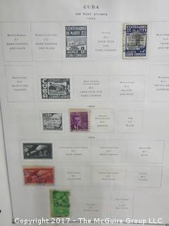 (#2157) Collection of foreign stamps including Cuba