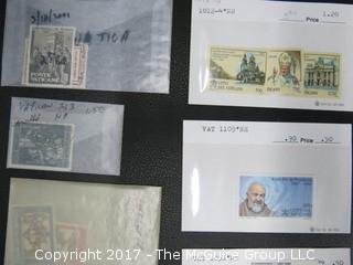 (#2158) Collection of foreign stamps including The Vatican