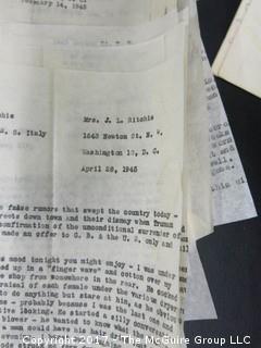 Large Collection of personal letters during WWII 