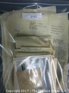 Large Collection of personal letters during WWII 