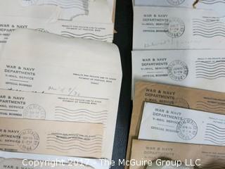 (#2159) Collection of WWII Letters 