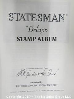 (#1932) Statesman Deluxe Stamp Album 