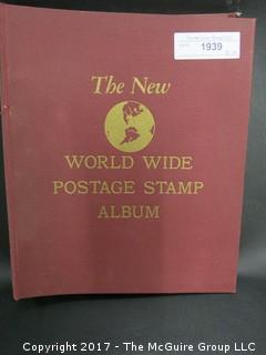 (#1939) The New World Stamp Album: Minkus 