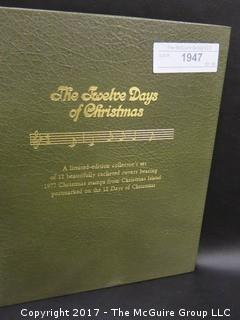 (#1947) FDC Album: "The Twelve Days of Christmas" 