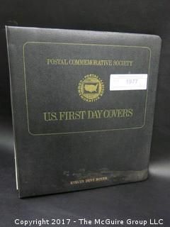 (#1977) FDC Album: "U.S. Postal Commemorative Society" 