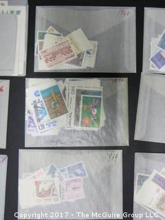 (#1956) 3 Stamp Albums of Israel; 1960's and 70's 