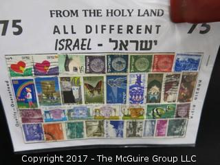 (#1956) 3 Stamp Albums of Israel; 1960's and 70's 