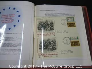 (#2025) FDC Album: America's Bicentennial Covers; 1775-1975  