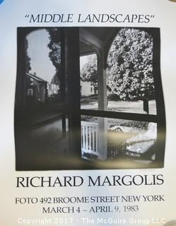 "Middle Landscapes" poster by Richard Margolis; 18 x 24"