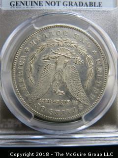 1878 S MORGAN SILVER DOLLAR; PCGS SLABBED UNGRADABLE