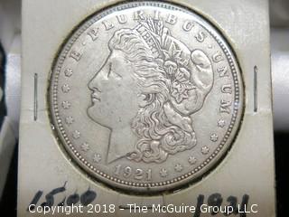 1921 _ MORGAN SILVER DOLLAR 