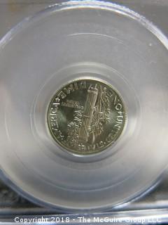 1938 S MERCURY DIME; SLABBED AND GRADED MS 65 BY PCGS