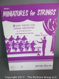 Collection of Sheet Music.  See all the photos