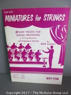 Collection of Sheet Music.  See all the photos