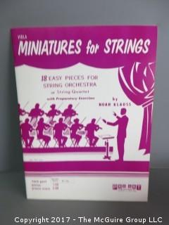 Collection of Sheet Music.  See all the photos