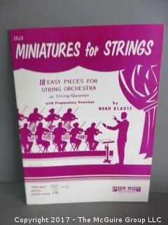 Collection of Sheet Music.  See all the photos