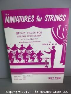 Collection of Sheet Music.  See all the photos