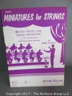 Collection of Sheet Music.  See all the photos