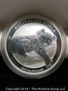 2012 KOALA SILVER DOLLAR