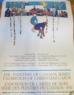 "1931 Painters of Canada Series"; museum print, unframed, size 18 x 26"