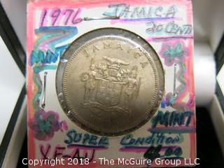 1976 JAMAICA 20 CENT COIN