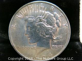 1924 PEACE SILVER DOLLAR