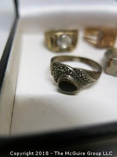 COLLECTION OF COSTUME RINGS