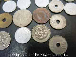 COLLECTION OF FOREIGN COINS; INCLUDING CHINESE