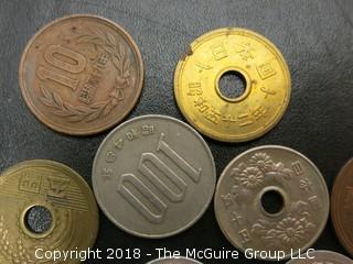 COLLECTION OF FOREIGN COINS; INCLUDING CHINESE