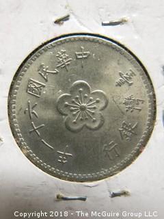 COLLECTION OF FOREIGN COINS; INCLUDING CHINESE