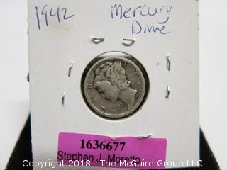 COLLECTION OF 3 MERCURY DIMES