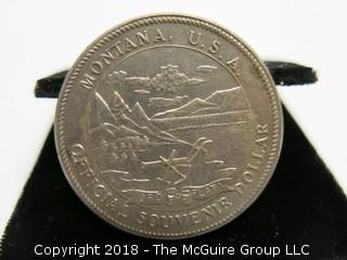 MONTANA 100TH ANNIVERSARY OF STATEHOOD COIN; 1974