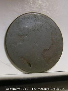 1798 DRAPED BUST LARGE CENT PENNY 