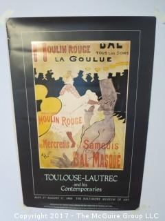 Toulouse-Lautrec museum poster