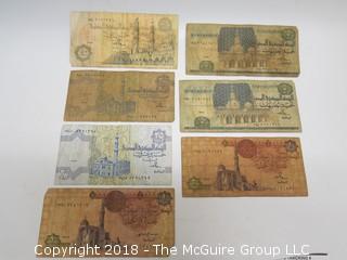 COLLECTION OF EGYPTIAN BANK NOTES