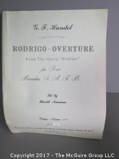 Collection of Sheet Music.  See all the photos