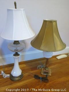 Pair of table lamps