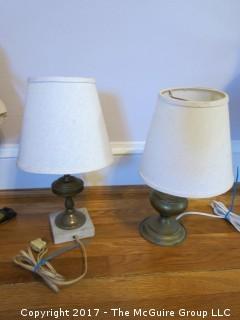 Pair of table lamps