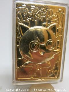 1999 NINTENDO "JIGGLYPUFF" MEDALLION; ENCASED IN PLASTIC 