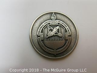 INDUSTRIAL COLLEGE OF THE ARMED FORCES MEDALLION