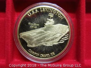 USS LEXINGTON MEDALLION