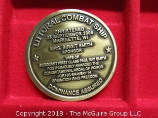 LITTORAL COMBAT SHIP MEDALLION