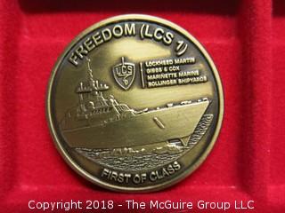 LITTORAL COMBAT SHIP MEDALLION