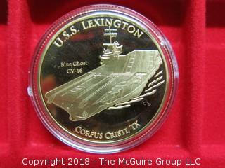 USS LEXINGTON MEDALLION