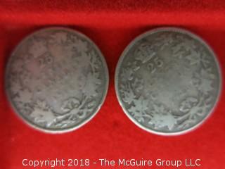 COLLECTION OF CANADIAN COINS OF 19TH AND 20TH C 