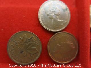 COLLECTION OF CANADIAN COINS OF 19TH AND 20TH C 