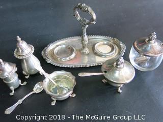 Silver tablewares including sterling 