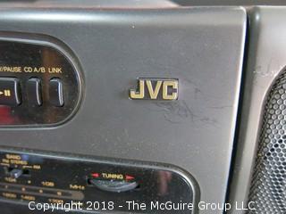 JVC Portable Twin CD  PC-XT3 with speakers 