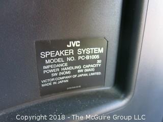 JVC Portable Twin CD  PC-XT3 with speakers 